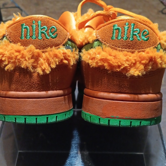 Nike Grateful Dead Orange Bear Sneakers Limited Edition Rare Size 8.5 - Picture 4 of 11